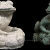 CobbGardens.com
Frog on Rock
Concrete Lawn Ornament Statuary
No Finish & Verdigris