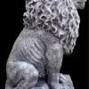 CobbGardens.com
Lion Classic XLARGE - side view
Concrete Lawn Ornament Statuary
White Wash Finish