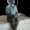 CobbGardens.com
Classic - Fishing Boy
Concrete Lawn Ornament Statuary
Detail Painted Finish